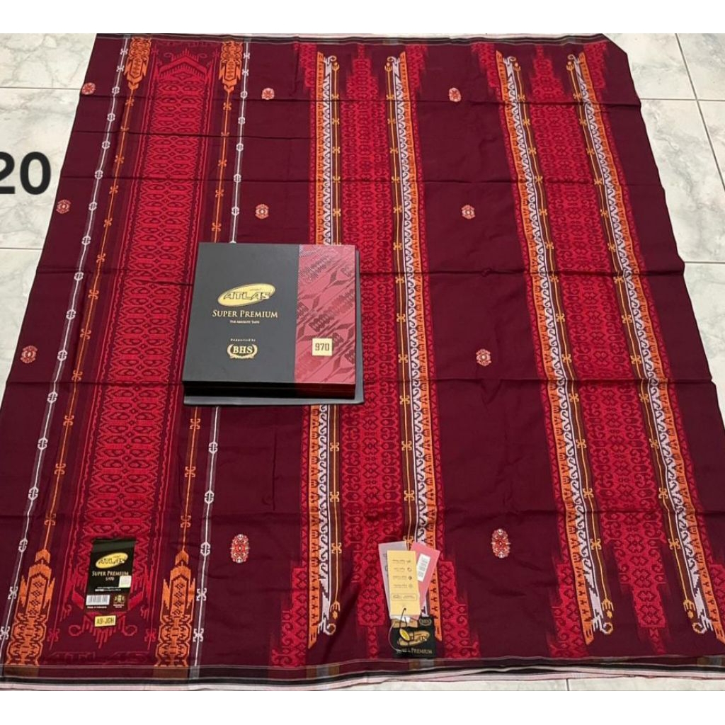 SARUNG ATLAS SUPER PREMIUM S.970 GOLD SONGKET