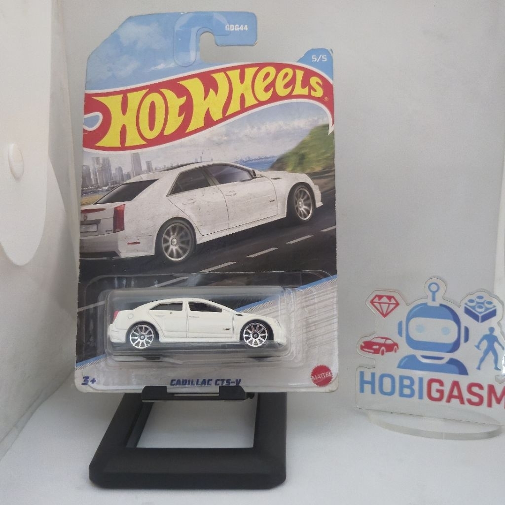Hotwheels Loose Cadillac CTS-V | White Color | Putih | Rare | Item Lama
