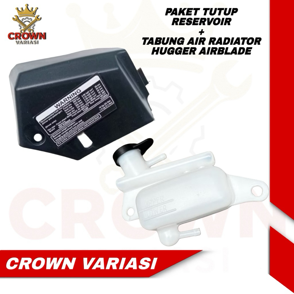 Tutup Radiator Reservoir Airblade + Tangki Reservoir Radiator Hugger Vario Airblade Vario 125 150 Co