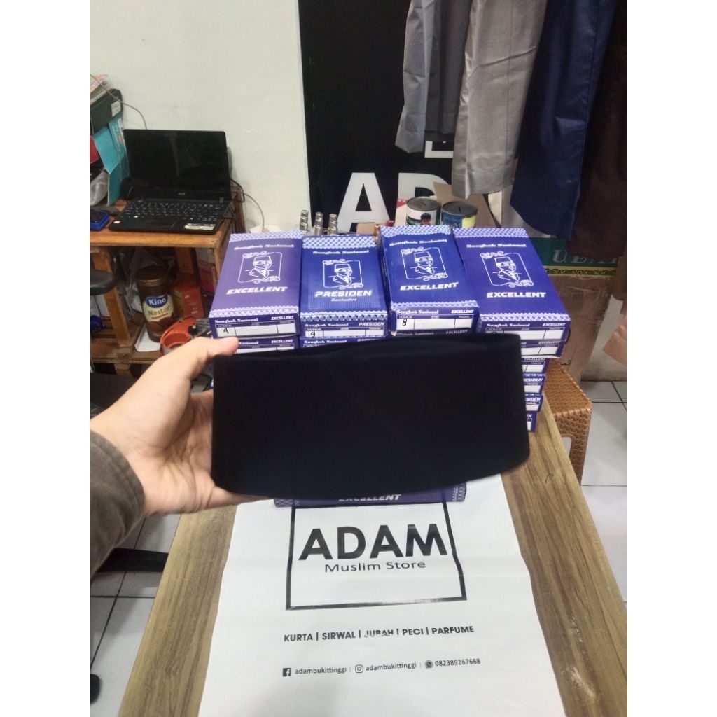 Peci Hitam Nasional Anak/Kopiah hitam dewasa
