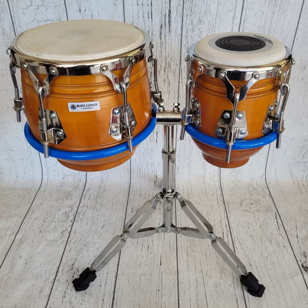 Kendang Ketipung Nangka Ring V6 Pro Player Gendang Kempul Dangdut Koplo Premium Fulset Stand