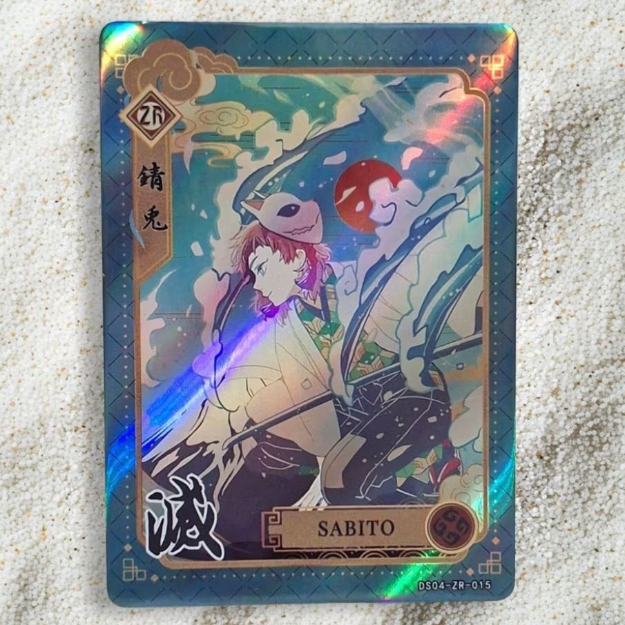 Kartu CCG Demon Slayer Sabito ZR