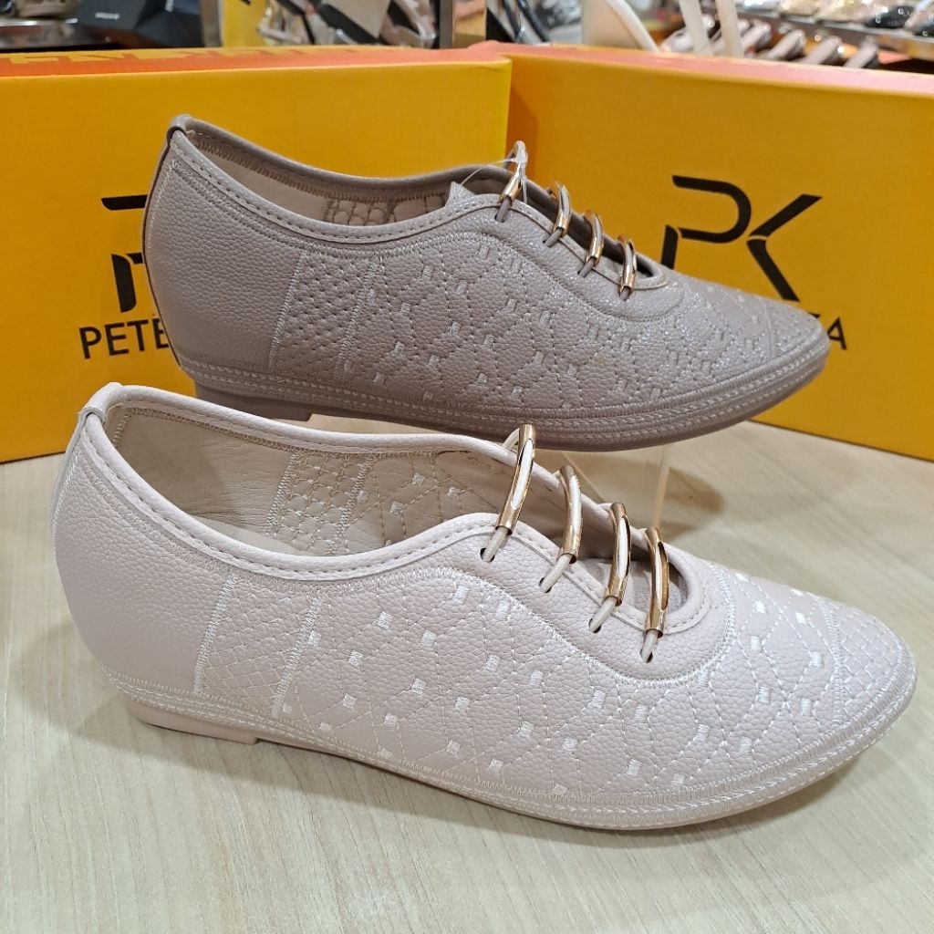 sepatu wedges slip-in peter keiza