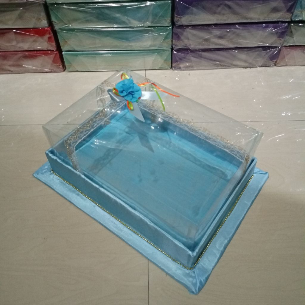 Box kotak Hantaran Box kue Seserahan Model Modern Elegan Lamaran Mika Hias