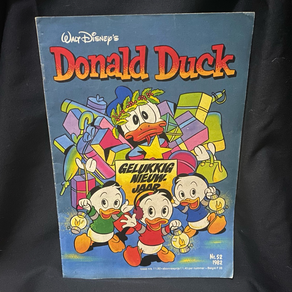 Komik Donald Duck Disney Bahasa Belanda 1982