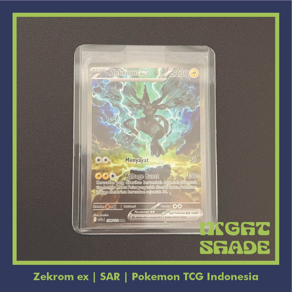 Zekrom ex SAR - Pokemon TCG Indonesia