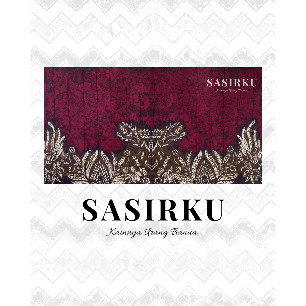 [SASIRKU 003] Kain Baju Sasirangan Khas Kalimantan Selatan
