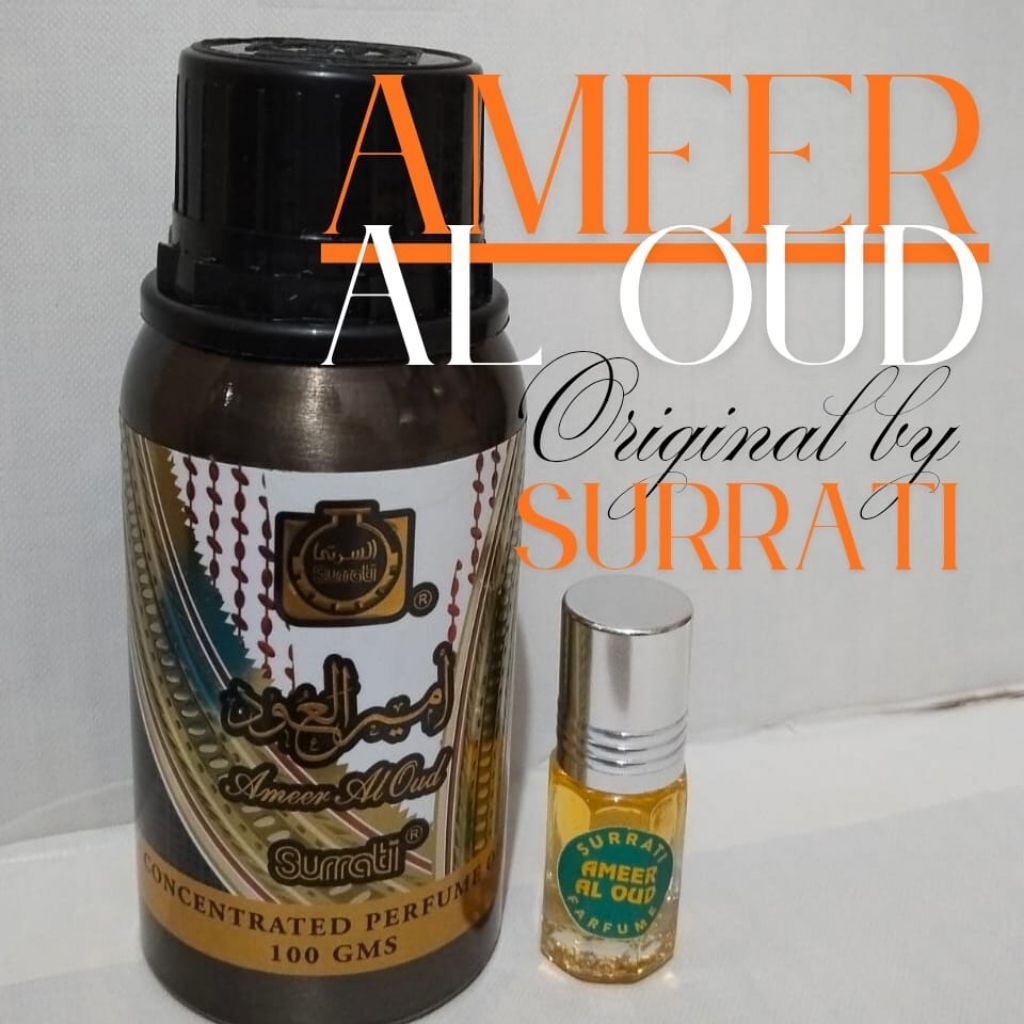 parfum AMEER AL OUD original by SURRATI,saudi Arabia,Roll on 3ml