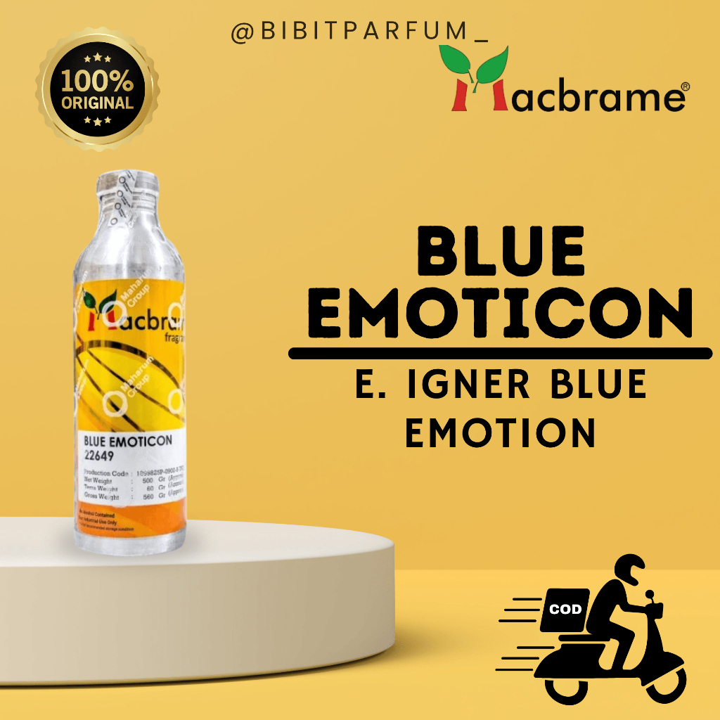 BLUE EMOTICON - IGNER BLUE EMOTION 1GR BY MACBRAME