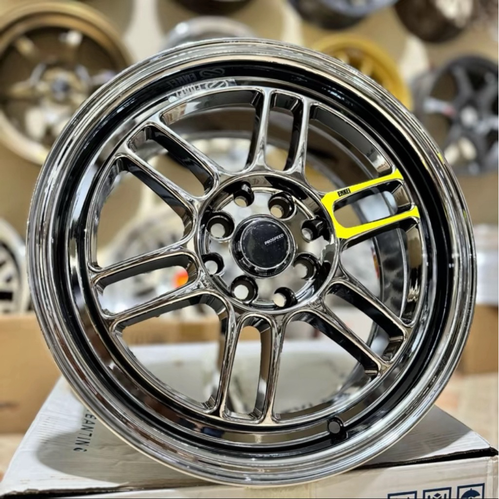 rpf 1 ring 16 black chrome 4x100/114,3