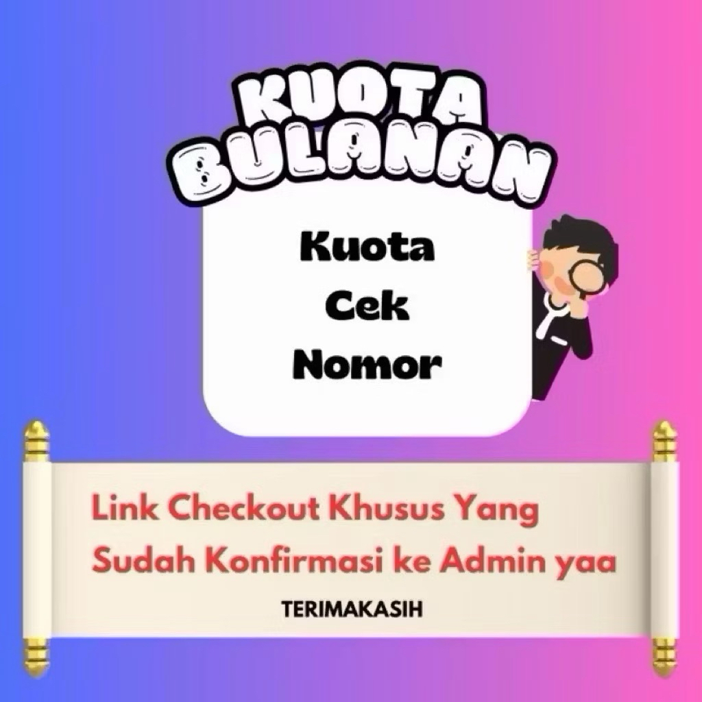 REQUEST : KUOTA TRI BULANAN 20GB FULL 28HARI