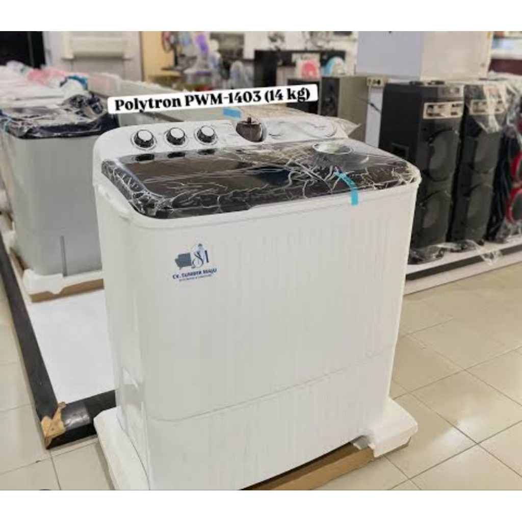 Mesin Cuci Polytron 14KG 2Tabung Polytron PWM 1403