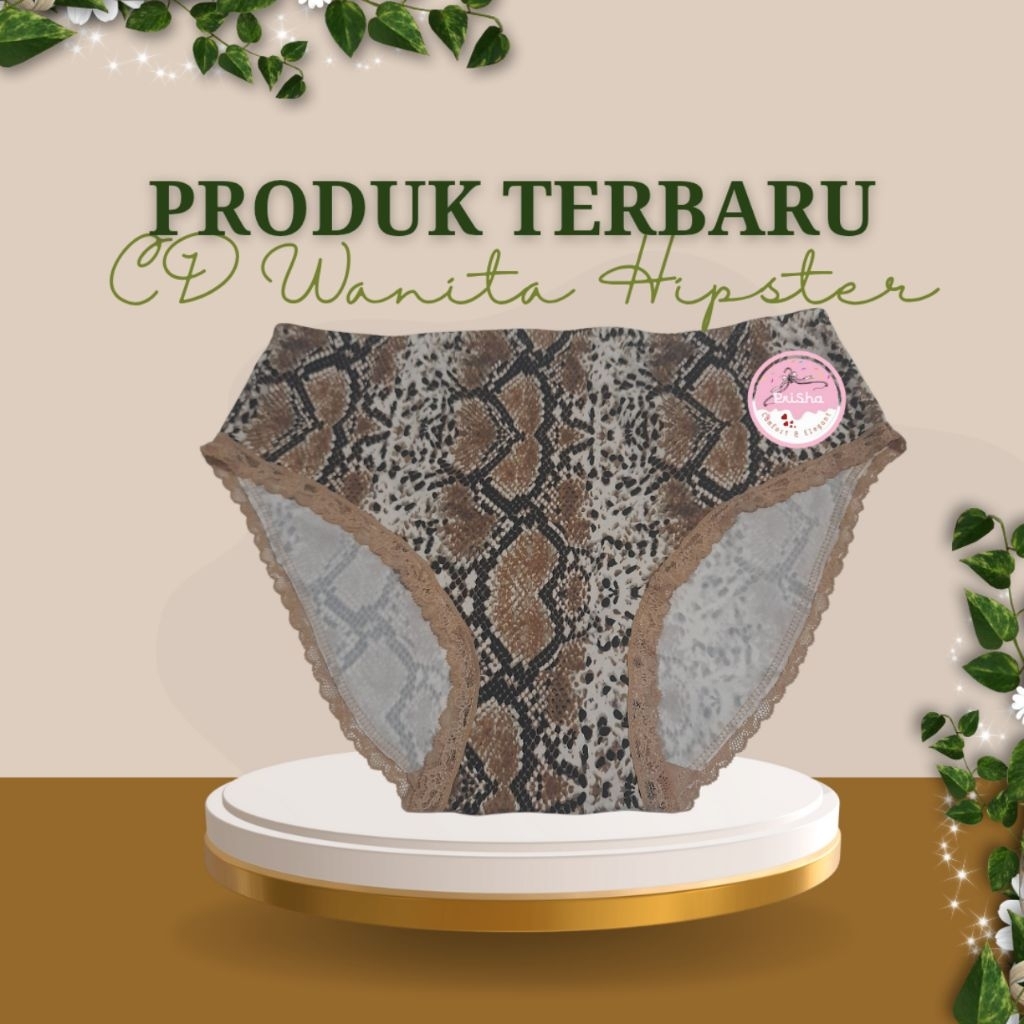 Prisha Celana Dalam Wanita Dewasa/CD Wanita Dewasa/Celana Dalam Ular/Celana Dalam Wanita Seksi/CD Wa