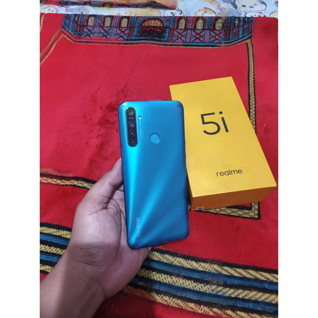 realme 5i snapdragon ram 3gb garansi resmi 32gb prosesor snap