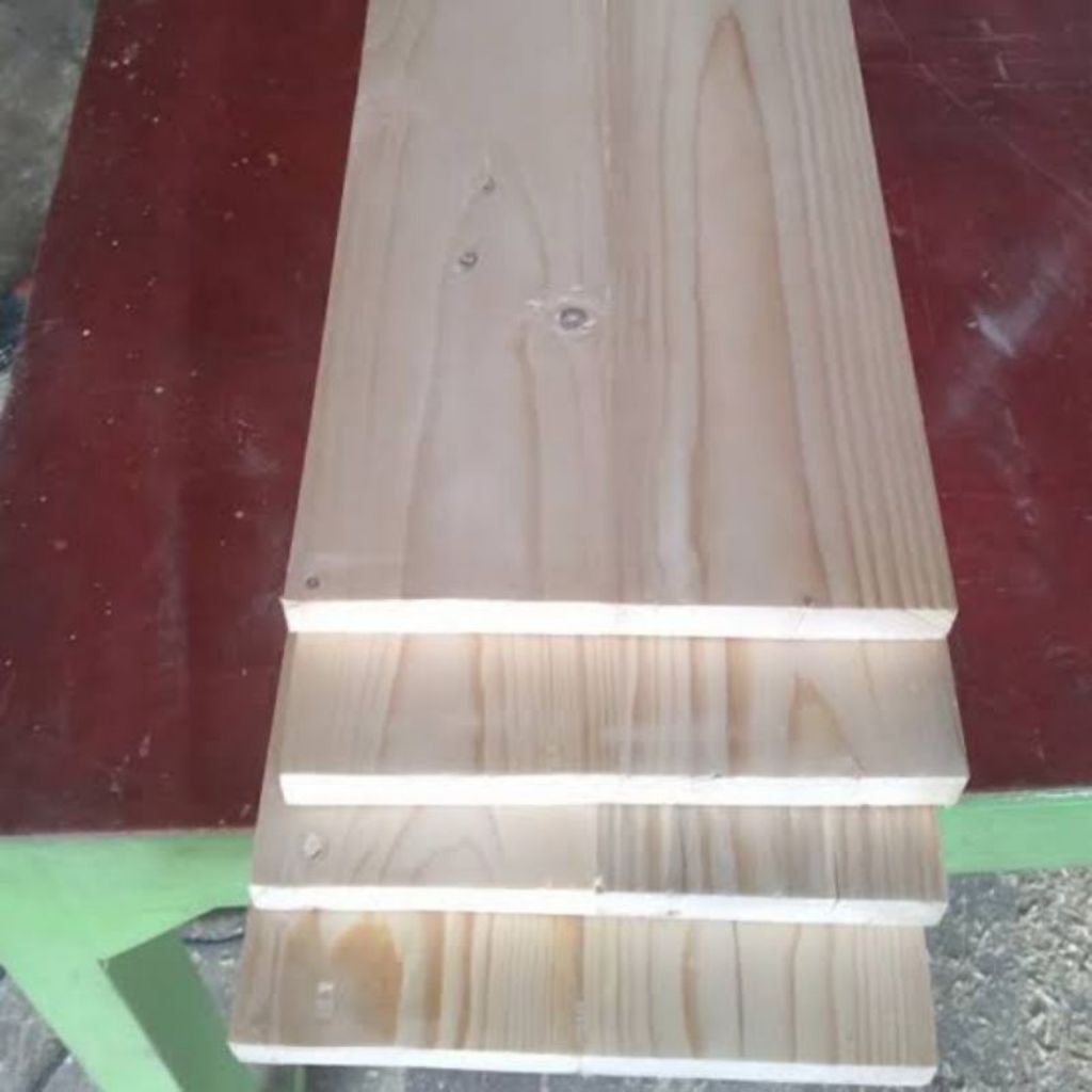 Papan Kayu Jati Belanda 30x30x1,5cm sudah Amplas halus  Berkualitas