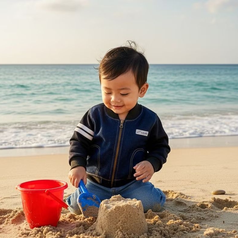 Jaket anak 1 tahun laki laki jaket jeans anak murah jaket Levis anak murah jaket anak cowok 12345 ta