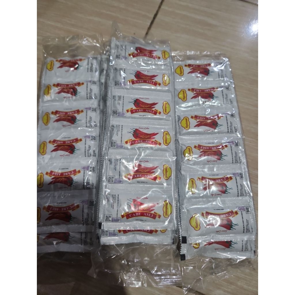Saus cabe sachet nasional