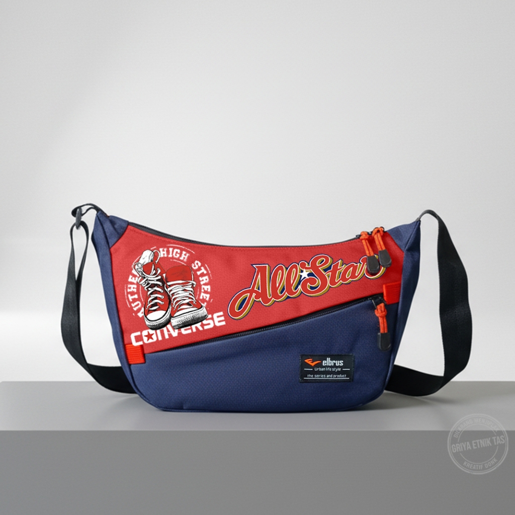 Tas Selempang Pria Terbaru Distro Sling bag Cowok Tas Soren Selendang Sublim Diagonal Elbrus