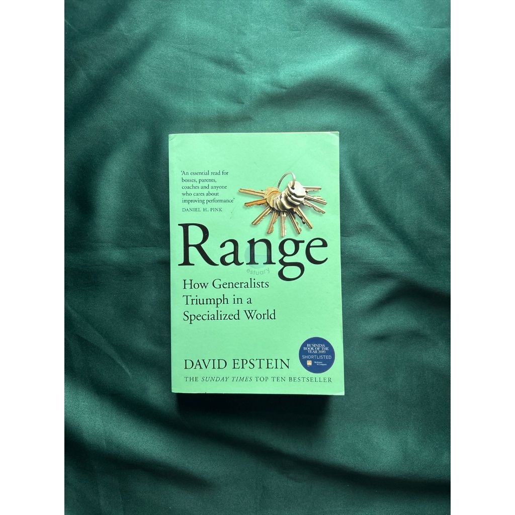 PRELOVED - Novel/Buku Range - David Epstein