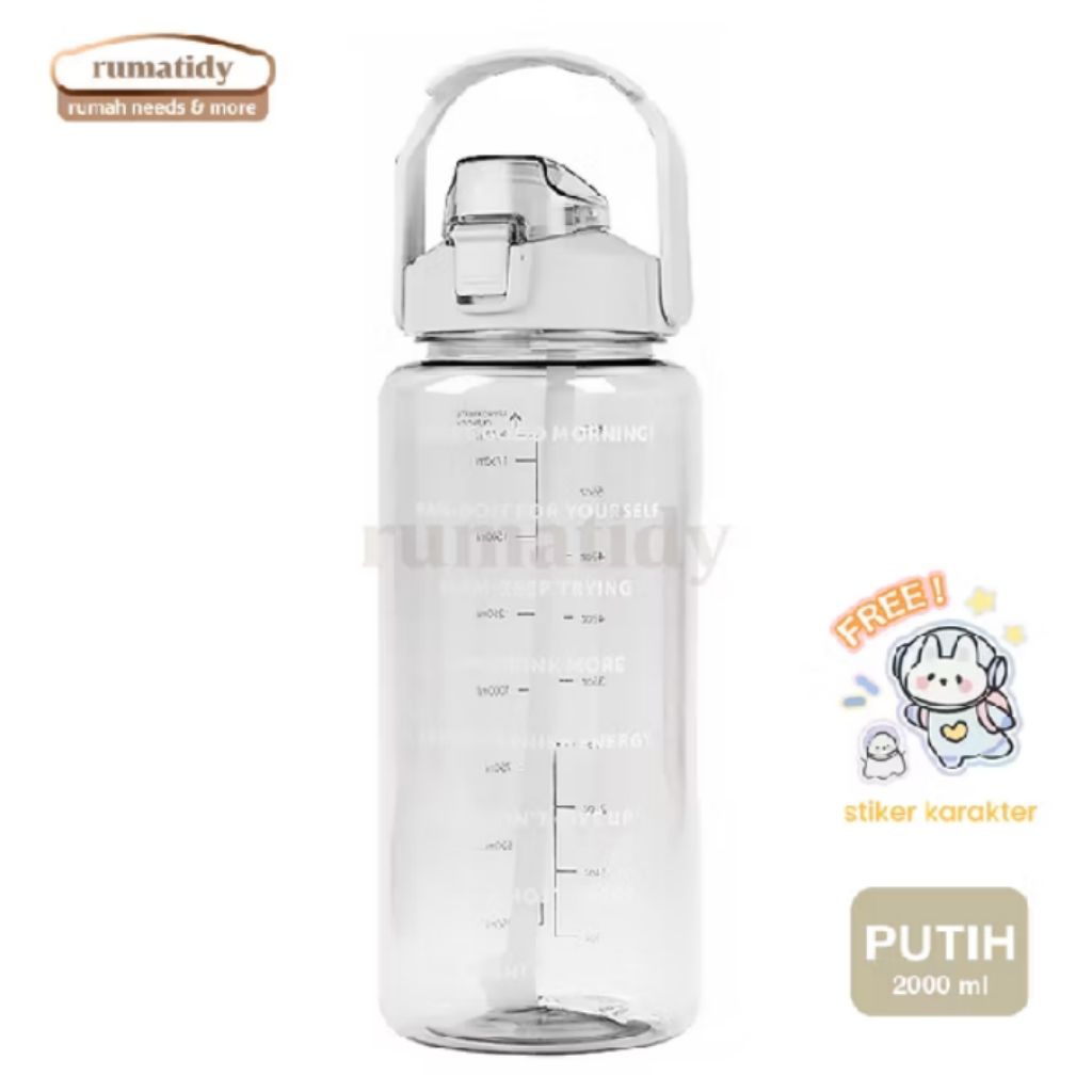 Botol tumbler 2 liter anti tumpah