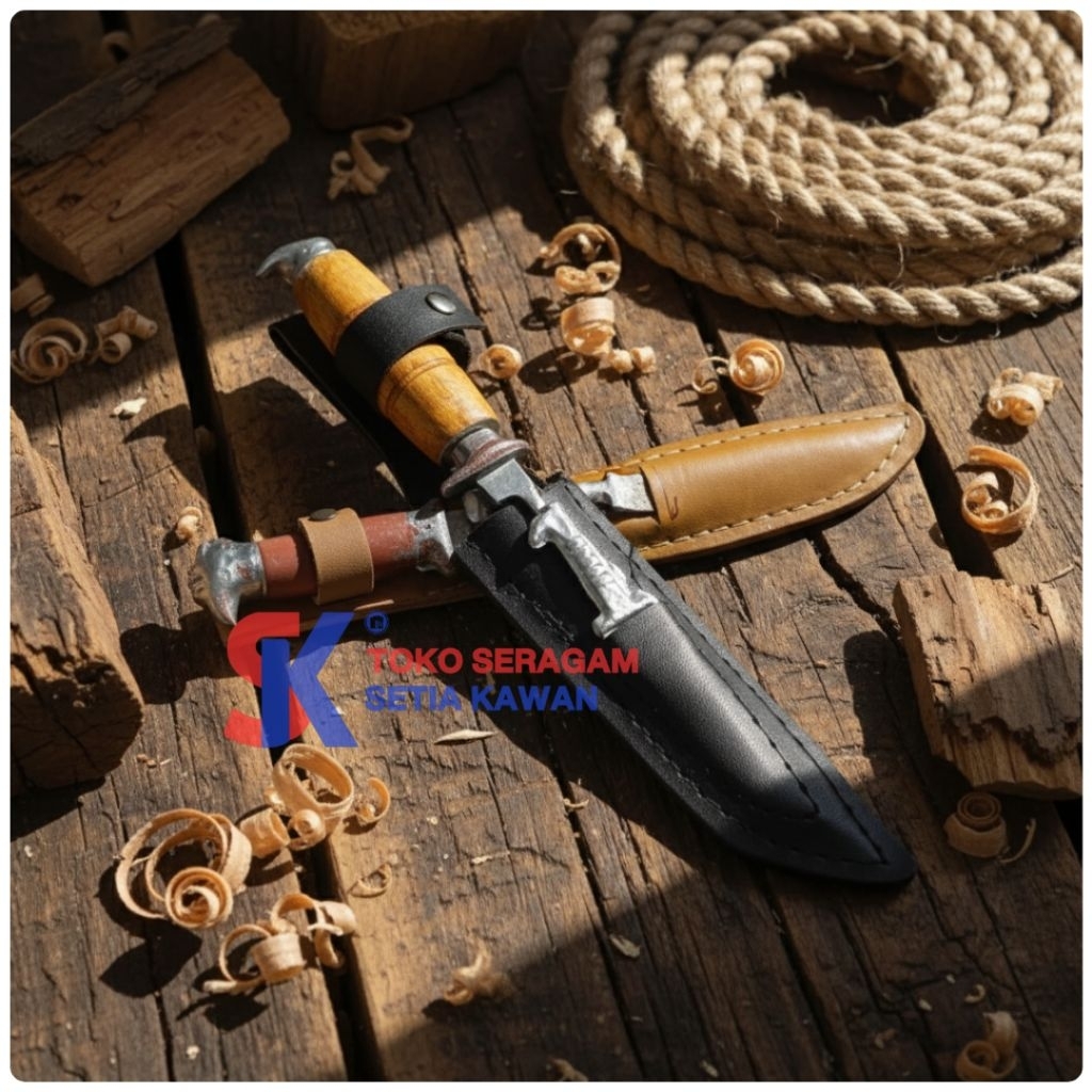 Pisau Pramuka / Pisau Bowie / Pisau Belati