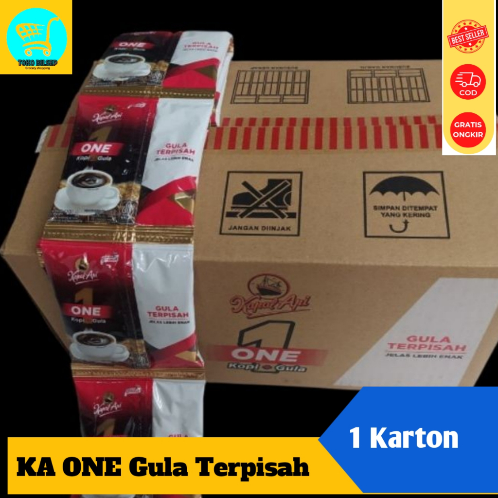 Kapal Api One Kopi Gula Terpisah 120 Sachet