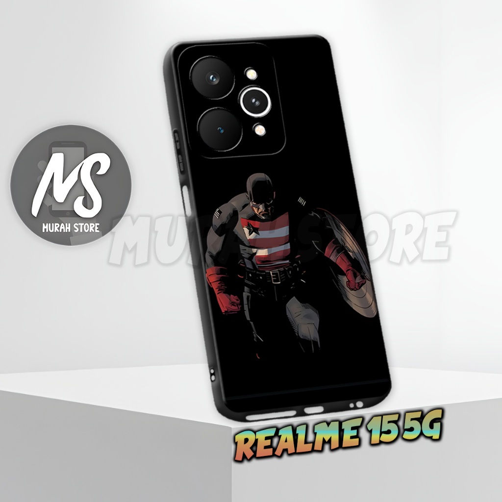 MS49/Softcase Karet REALME 15 5G / Motif Super Hero /Case REALME 15 5G / Silikon REALME 15 5G