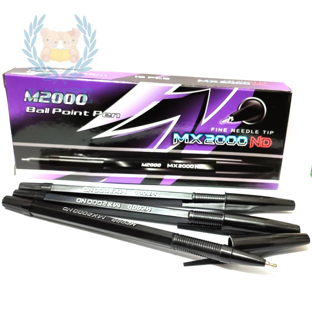 Pulpen Hitam M2000 / MX2000ND Per Lusin