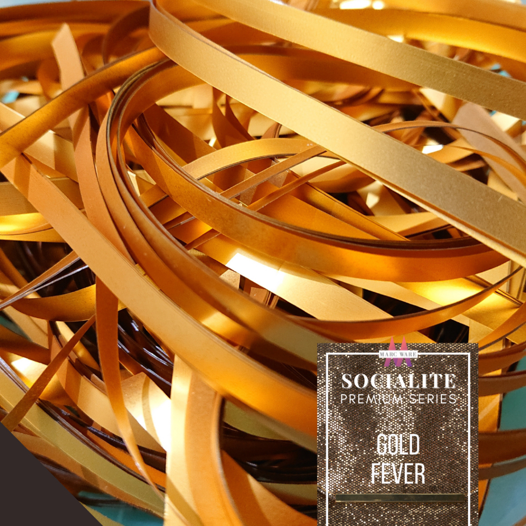 Kertas Cacah Kertas Serut Premium GOLD FEVER 30 GRAM Waterproof Shredded Paper Dekorasi Hampers Gift