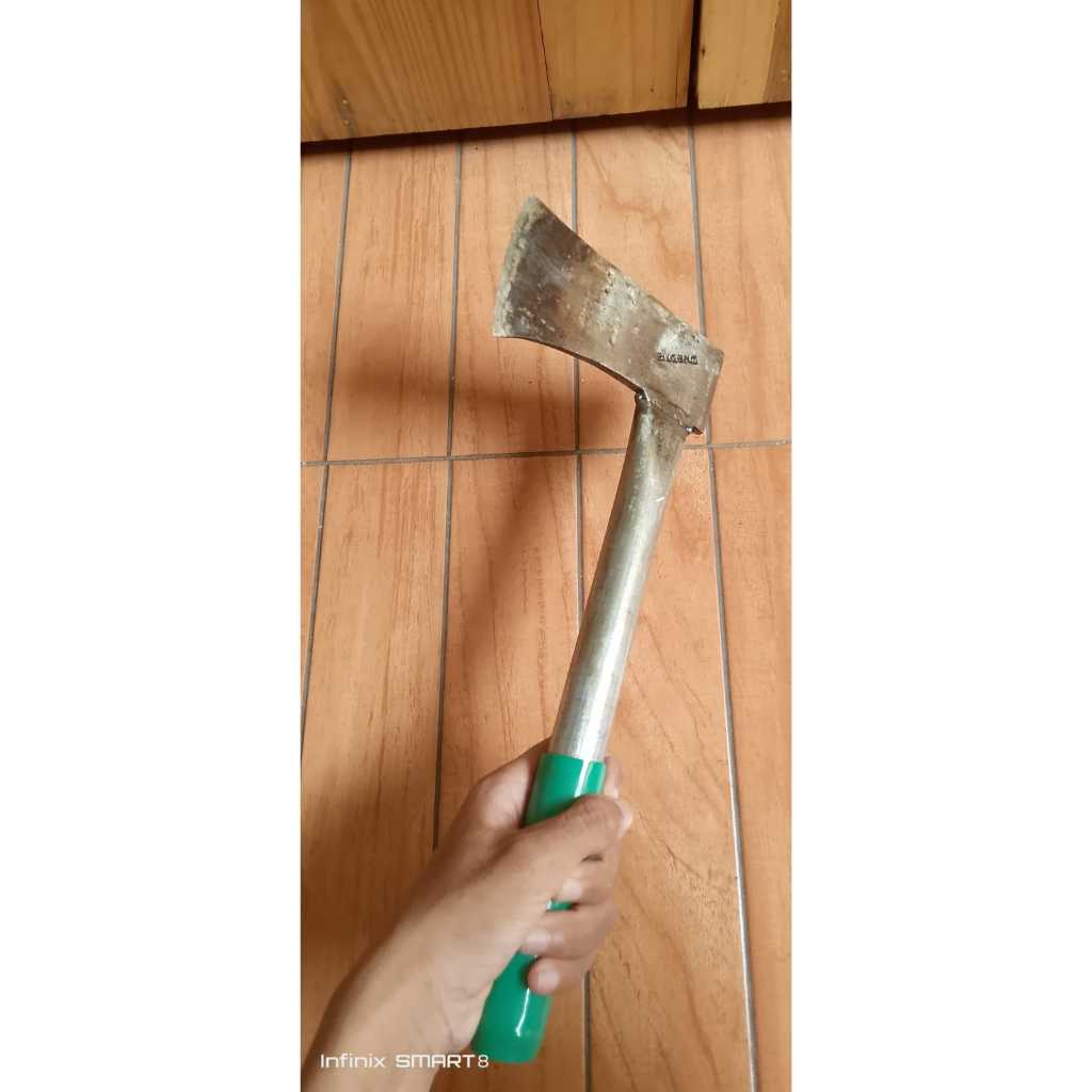 Kapak Full Baja Super Tajam Cocok Buat Cacah Tulang Sapi & Belah Batang Pohon Untuk Berkebun