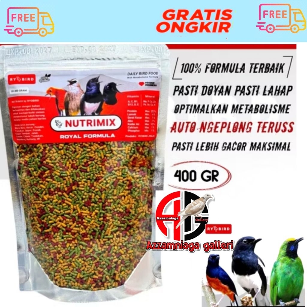 NUTRIMIX ROYAL FORMULA VOER NUTRIMIX VOER MURAI VOER KACER VOER JALAK