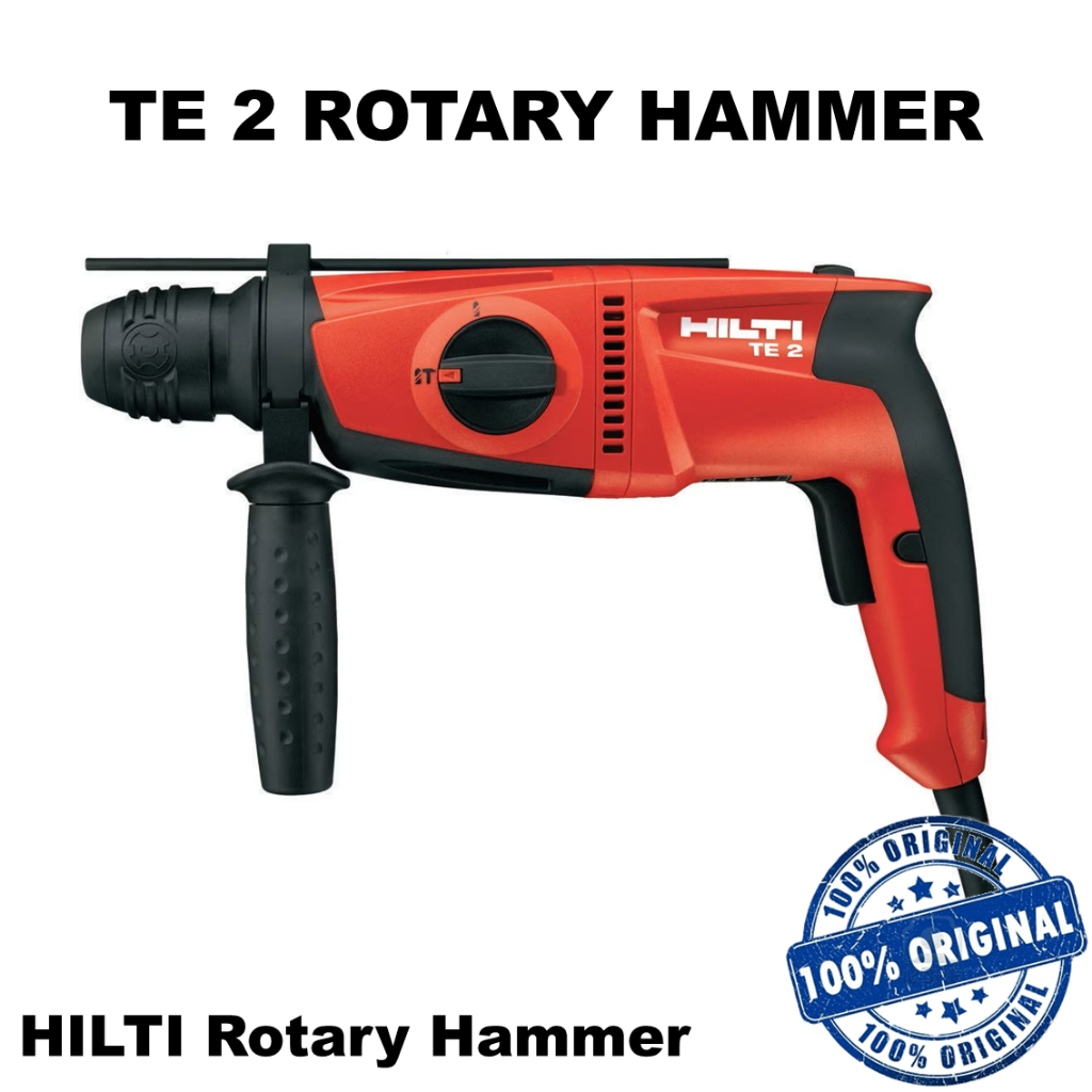 Mesin Bor HILTI Rotary hammer TE 2 230V case | SDS PLUS