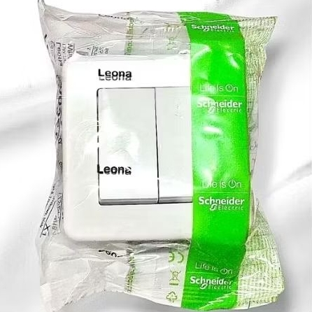 SAKLAR SERI IB SCHNEIDER LEONA SAKLAR DUA GANG 2 ARAH