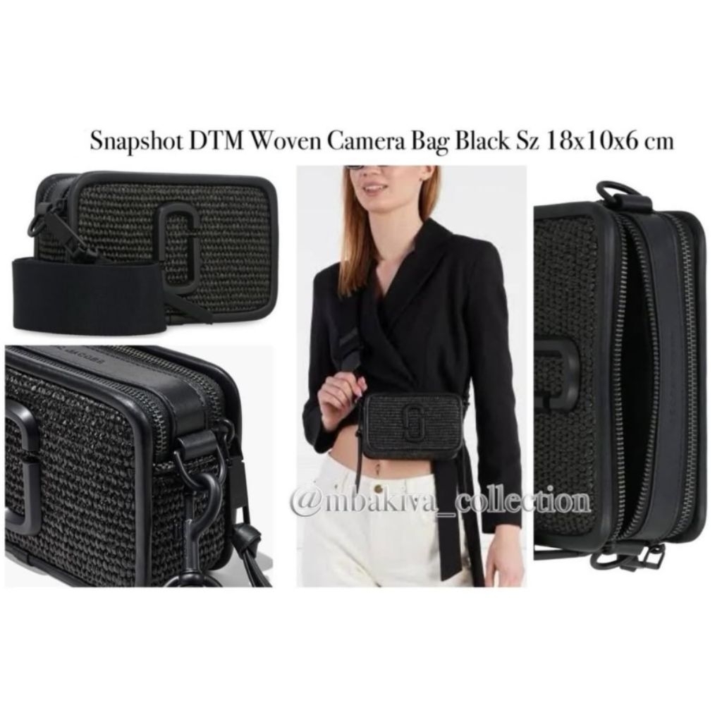 Snapshot DTM Woven Camera Bag Black