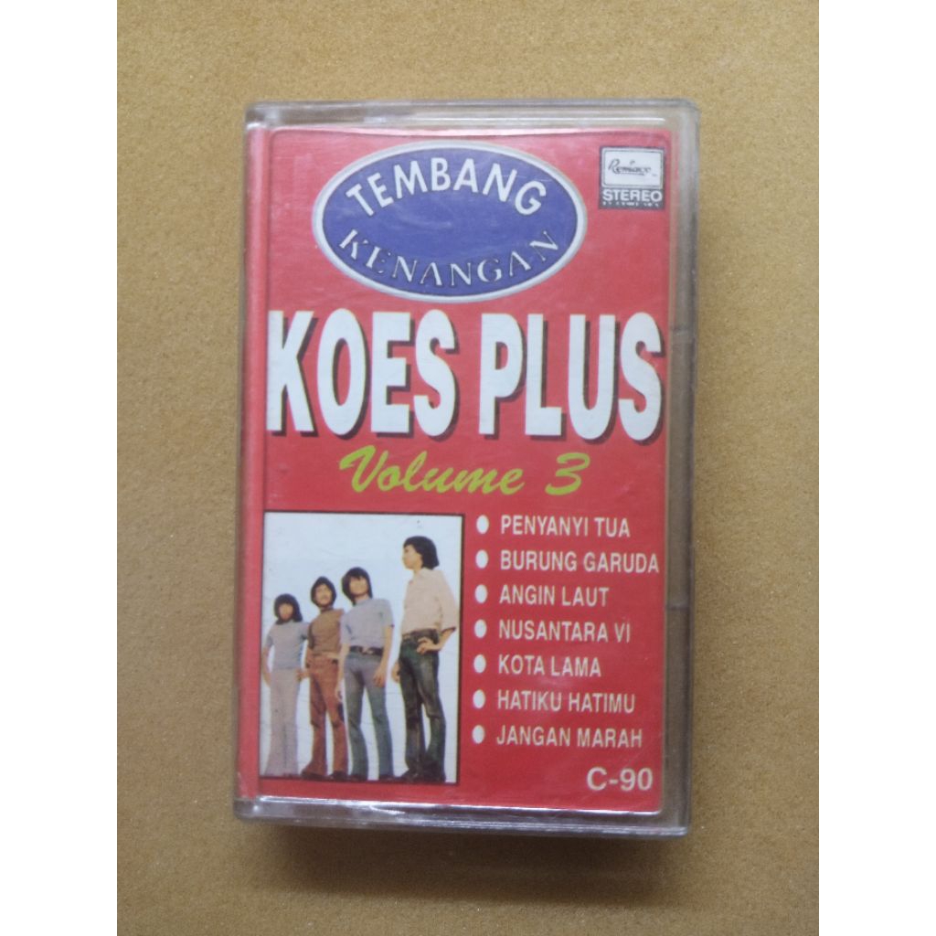 Koes Plus vol 3. kaset pita