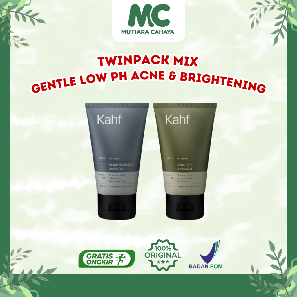 MC Official - Kahf Twin Pack Mix Face Wash