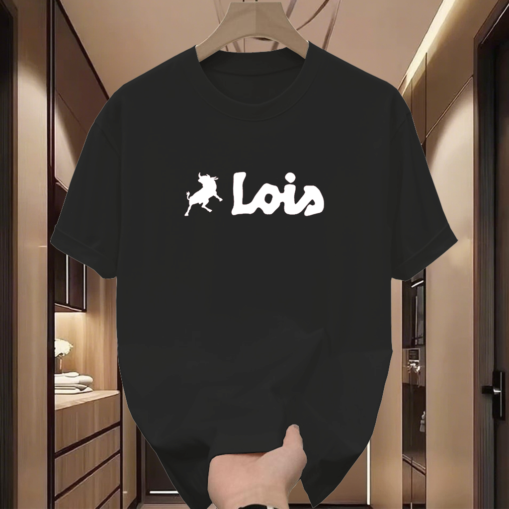 Kaos lois baju kaos pria kaos oversize  kaos  Distro  Cotton Combed Ukuran Jumbo Size 5XL COD