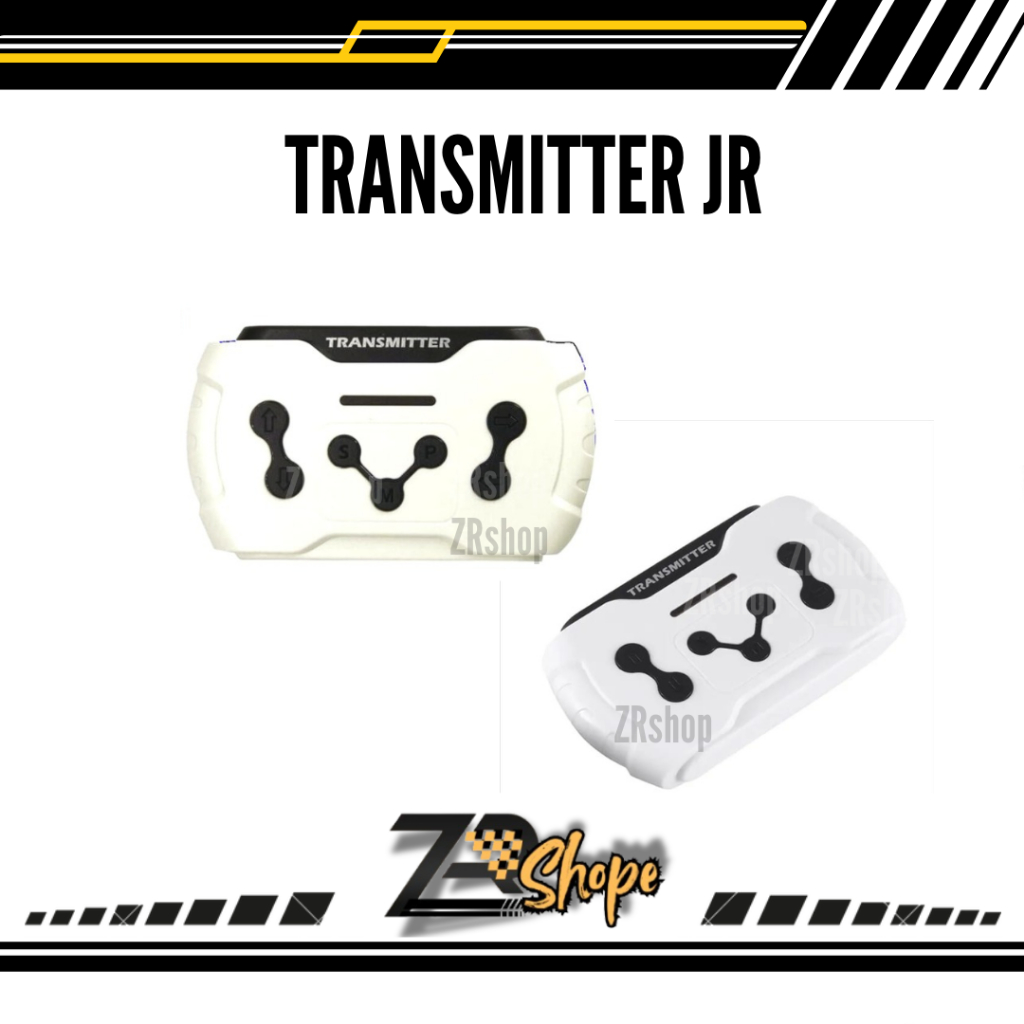 ZRShope || Remot Control Mobil Mainan Aki Anak type  JR Transmitter Putih JR-RX-12V JR1810RX JR1922R