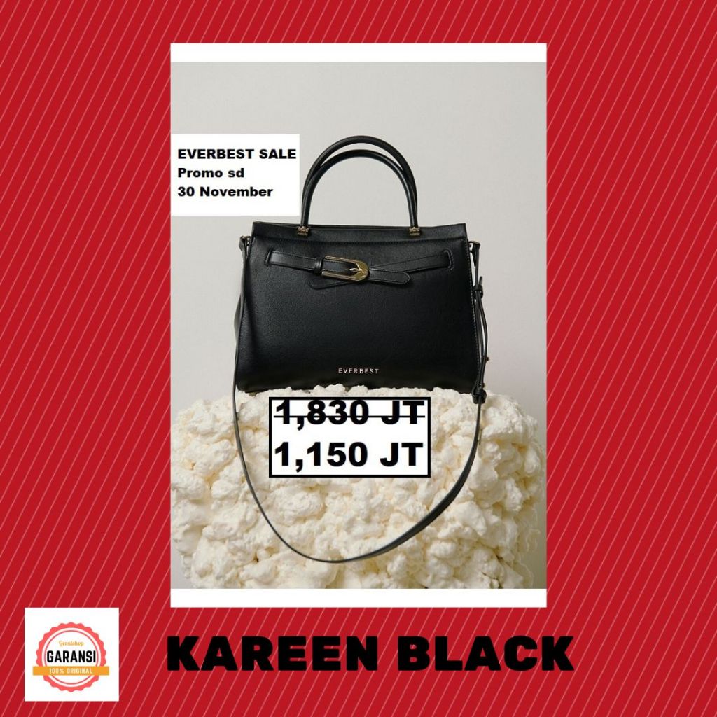 Tas EVERBEST Wanita original 100% seri KAREEN satchel bag sale