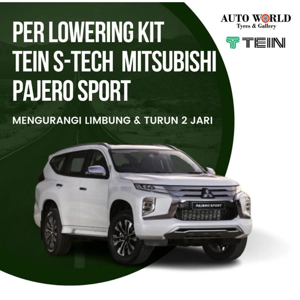 Per Lowering Kit Tein S-Tech untuk Pajero Sport Tahun 2016-2024
