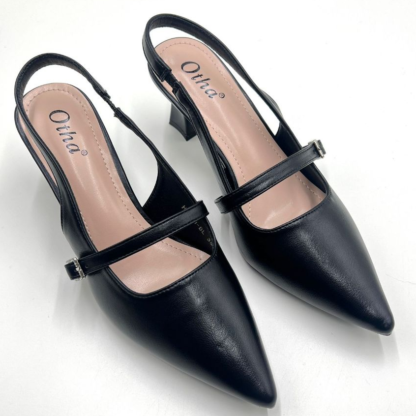 Otha Shoes H1239 OHD - Sepatu Heels Wanita Tinggi Hak 6 cm