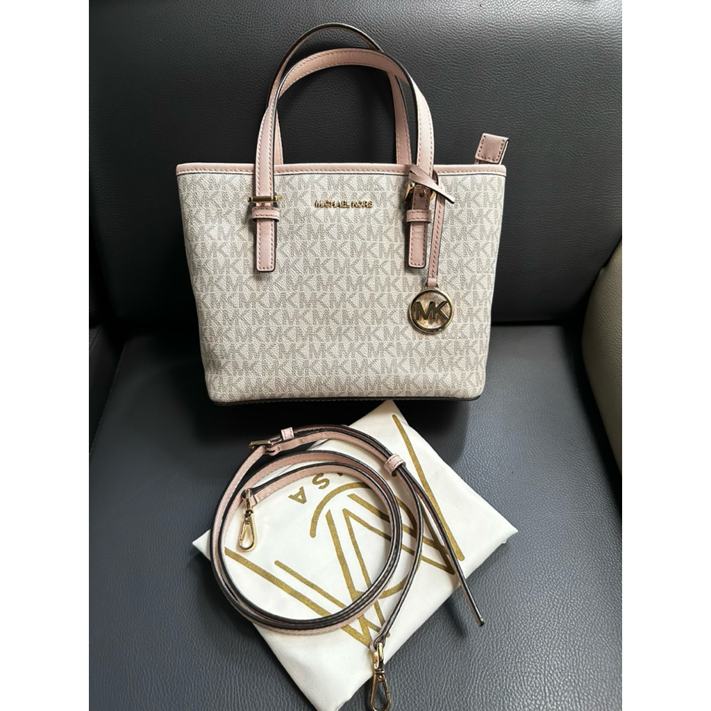 tas mini tote mk jet set