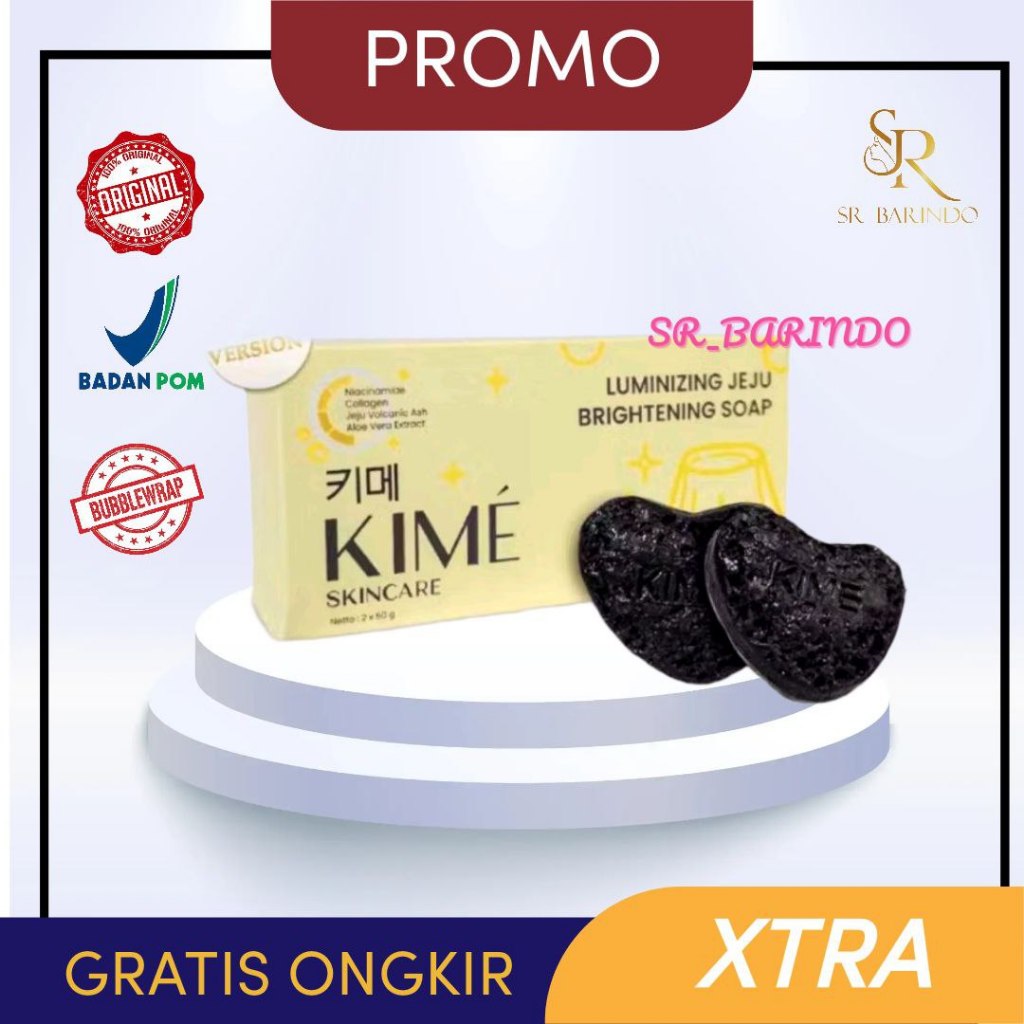 Ready Sabun Kime Original Bpom / Sabun Kime Skincare Original / Sabun Kime Jeju Original / Kime Soap