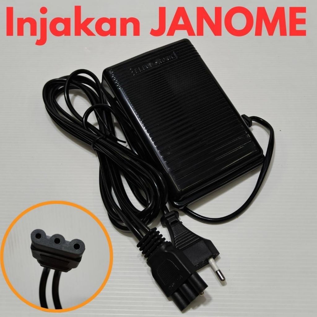 Pedal/Injakan/Foot Controller Mesin Jahit Portable / Multifungsi Pedal Mesin Janome