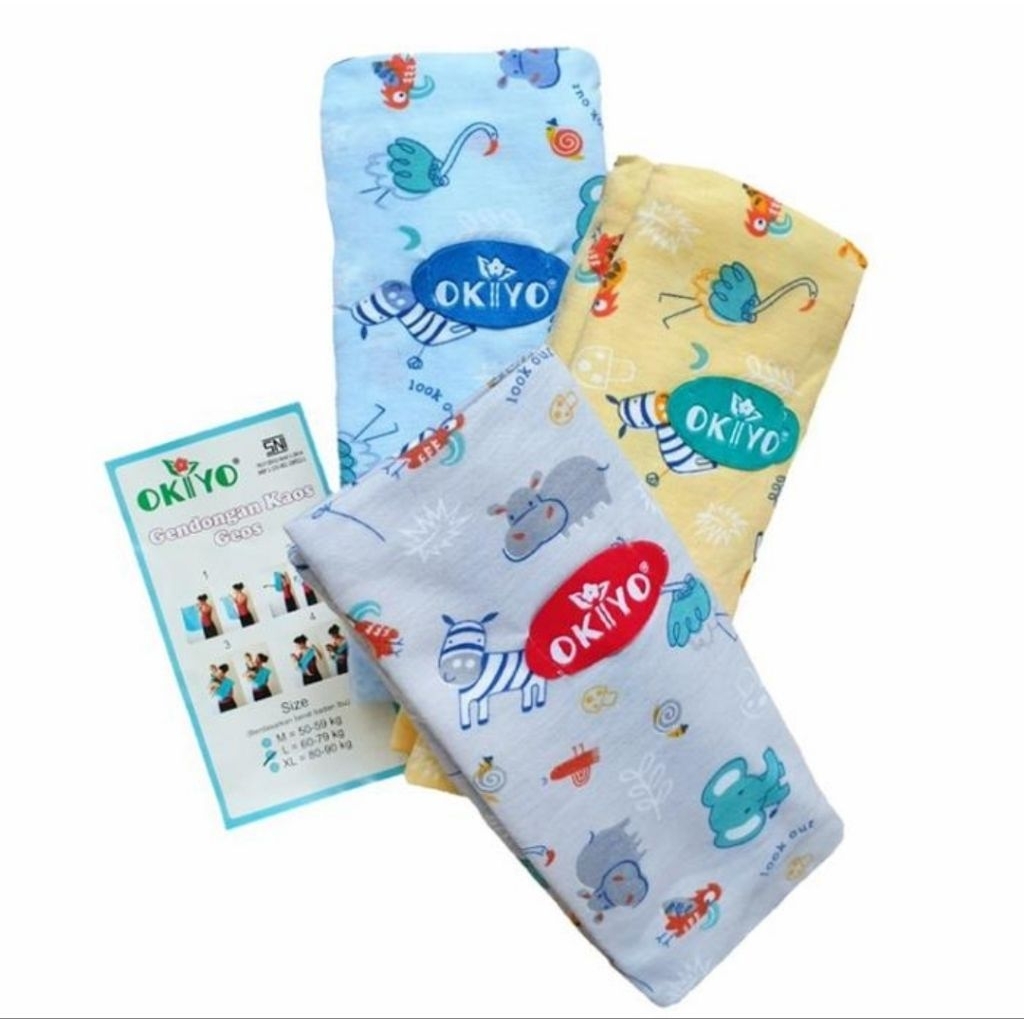 GEOS OKIYO_gendongan bayi samping geos okiyo moif full print