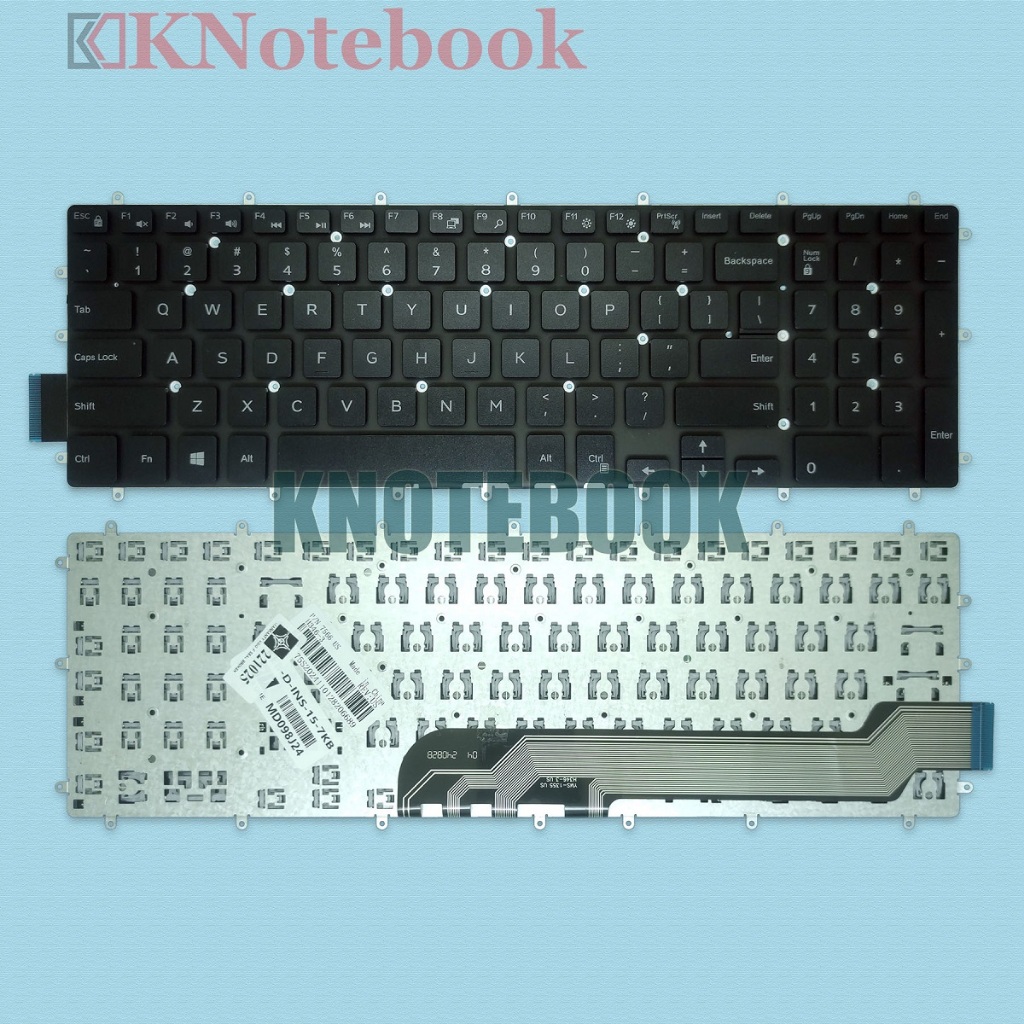 Keyboard Dell G5 15 5587 G7 15 7588 No Backlight