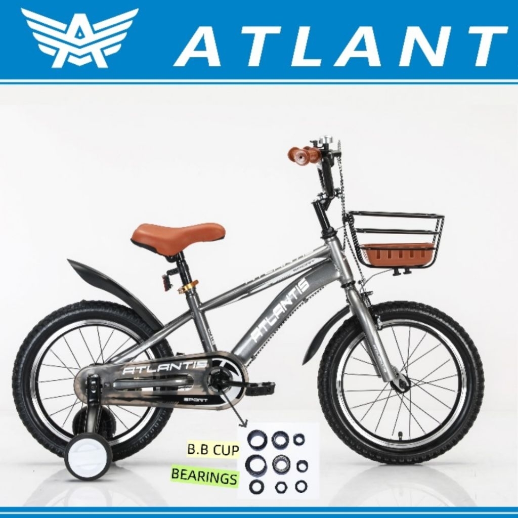 Sepeda Anak Laki Perempuan BMX Atlantis WM BM 8.0 ukuran 12 16 18 inch