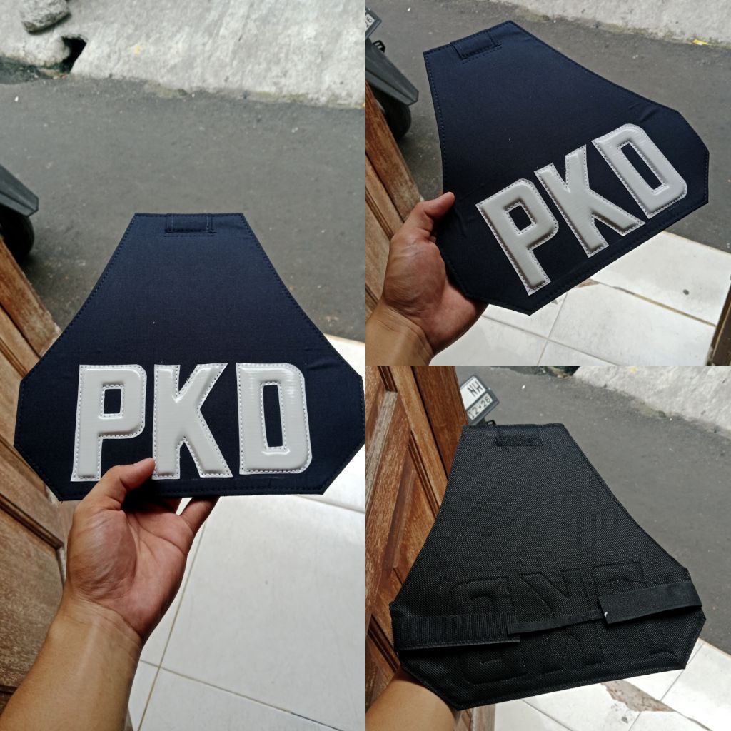 BAN LENGAN PKD - BAN LENGAN PKD KAIN - BAN LENGAN PKD SATPAM BIRU DONGKER TULISAN TIMBUL