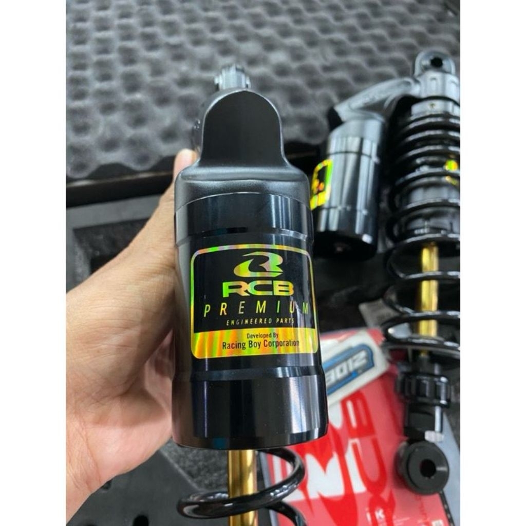 SHOCK BREAKER RCB 320MM BLACKSERIES RX KING GL TIGER CB ORIGINAL 100 %