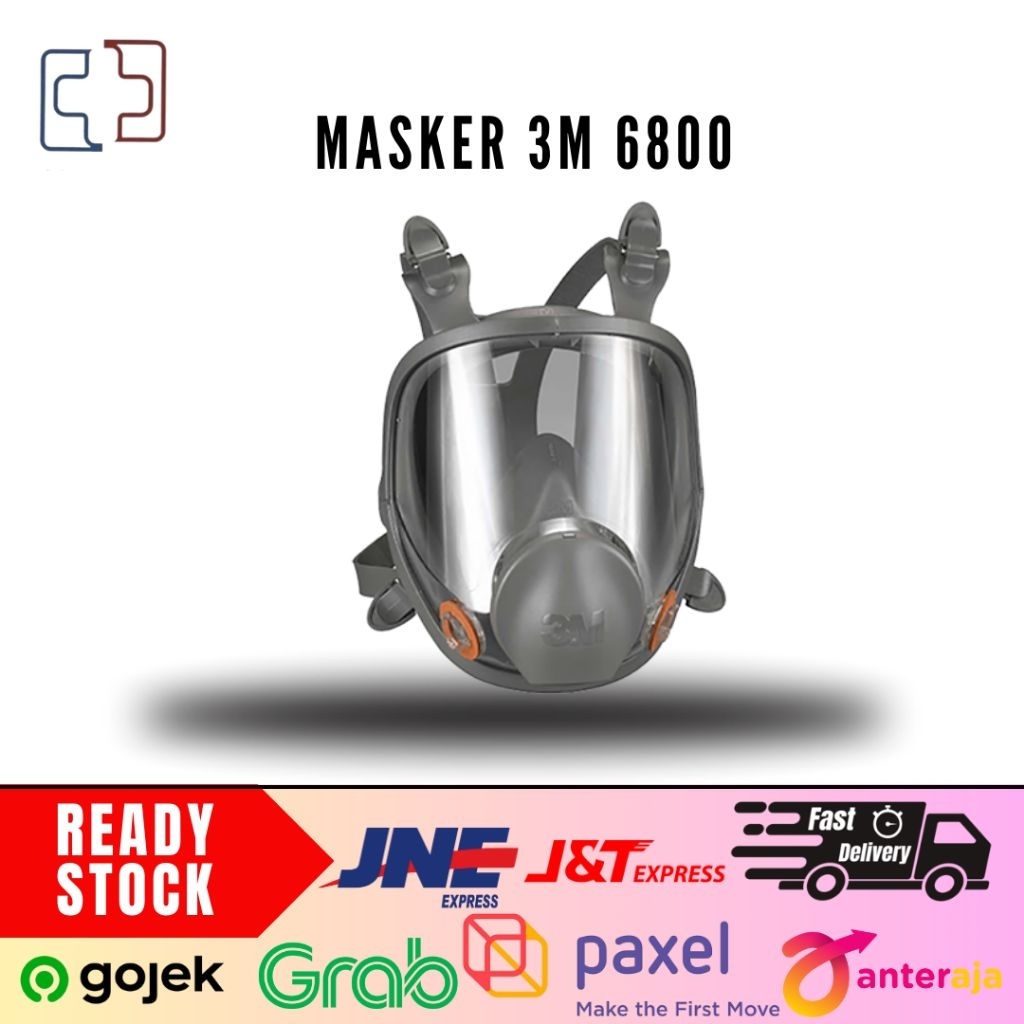 Masker 3M 6800 Full Facepiece Respirator